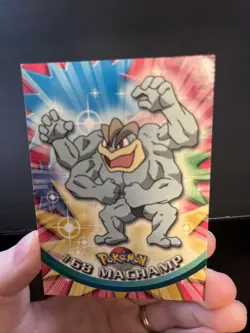 Machamp # 68 LP Topps Green Label Logo - Image 4