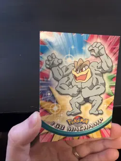 Machamp # 68 LP Topps Green Label Logo - Image 5