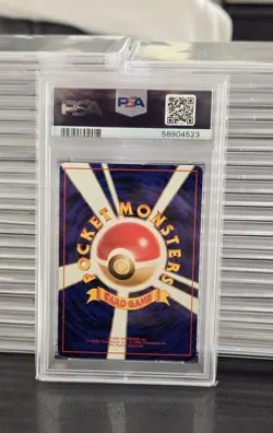 1997 Pokemon Dark Blastoise Holo jap rocket PSA8 - Image 2