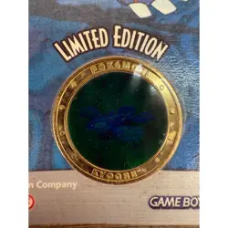 Pokemon Sapphire Kyogre Limited Edition Holographic Coin Sealed - Image 3