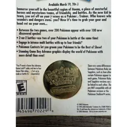 Pokemon Sapphire Kyogre Limited Edition Holographic Coin Sealed - Image 5