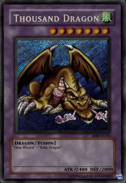 Thousand Dragon EU Unl Ed Reverse Secret MRD-E143 Yu-Gi-Oh! - Image 1