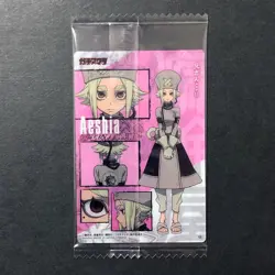S3496 Aeshia 12 Japanese Gachiakuta Wafer Card SEALED Bandai D6 - Image 2