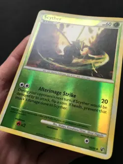 Scyther 36/90 HGSS Undaunted REVERSE HOLO Heartgold Soulsilver Pokemon Card Exc - Image 4