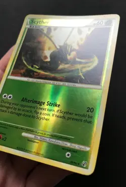 Scyther 36/90 HGSS Undaunted REVERSE HOLO Heartgold Soulsilver Pokemon Card Exc - Image 5