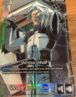 Gundam Card Game English White Wolf C+ Store Tournament Winner Promo - Image 1