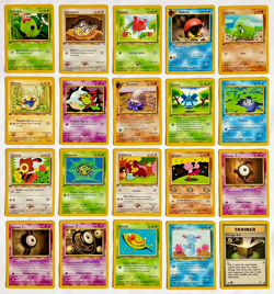 Pokemon 1st EDITION 2001 Neo Discovery Complete Common 20 Card Lot - NM to Mint! - Image 1