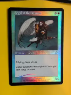 Angel of Retribution,Floating Shield, Aven Trooper MTG 3 Cards Foil. Torment. - Image 2
