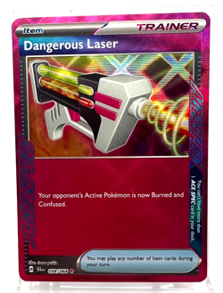 Dangerous Laser 058/064 Pokemon Card Shrouded Fable 2024 Ace Spec - Image 1