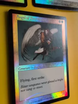 Pay no heed,Mystic Familiar,Angel of Retribution MTG Card.3 Foil. Torment. - Image 4