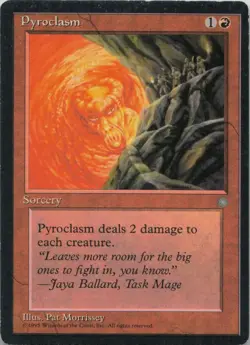 PYROCLASM - Ice Age MtG TCG Card - Image 1