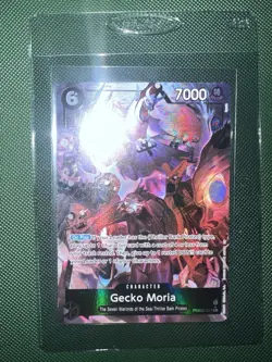 One Piece Card Game Gecko Moria Alt Art PRB02-013 R Alternate English NM/M - Image 5