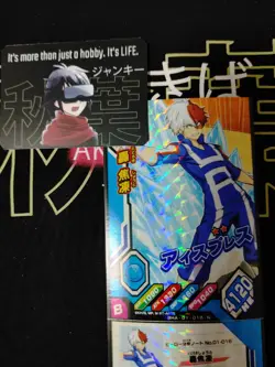 My Hero Academia Heroes Battle Rush Card Shoto Todoroki BHA-06-016-N Japan - Image 4
