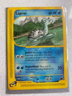 Pokemon Card Lapras Skyridge Common 71/144 Near Mint - Image 2