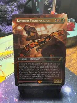 Ravenous Tyrannosaurus(Borderless):Universes Beyond:Jurassic World Collection#18 - Image 1