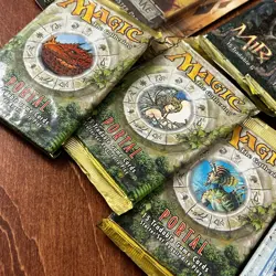 Vintage Magic The Gathering TCG Packs Sealed ,Portal Starter Set And Book - Image 4