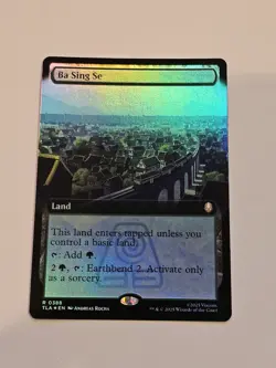 MTG Ba Sing Se FOIL TLA English Extended Art - Image 1