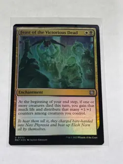 Feast of the Victorious Dead March of the Machine: The Aftermath Foil #30 - Image 1