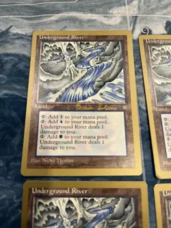 X4 MTG Underground River Play Set World Championships 1998 Magic the Gathering - Image 2