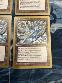 X4 MTG Underground River Play Set World Championships 1998 Magic the Gathering - Image 5