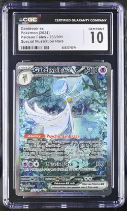 Gardevoir EX 233/091 Special Illustration Rare Pokemon CGC 10 Gem Mint *074 - Image 1