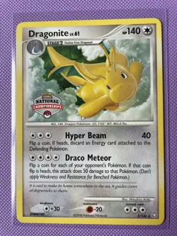 POKEMON TCG LEGENDS AWAKENED NATIONAL CHAMPIONSHIPS DRAGONITE 2/146 NON HOLO LP - Image 1