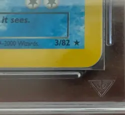 POKEMON TCG DARK BLASTOISE 1ST EDITION 3/82 TEAM ROCKET RARE HOLO GG GRADE 3 - Image 3