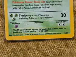 Muk 13/62 Holographic Rare Fossil Set WOTC Pokemon - Image 2
