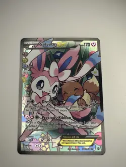 Pokemon Sylveon EX Full Art RC32/RC32 Generations Radiant Collection TCG - Image 1