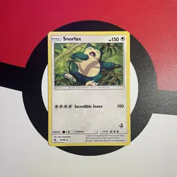 Snorlax - 50/68 (Mewtwo Stamped) Rare Battle Academy Pokemon TCG NM - Image 1