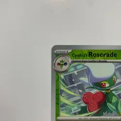 Cynthia's Roserade 008/182 Rare Destined rivals Reverse Holo NM-mint Pokemon TCG - Image 2