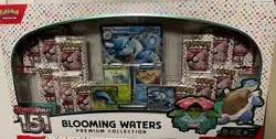 Pokemon TCG SV 151 Blooming Waters Premium Collection Box - New & Sealed - Image 1
