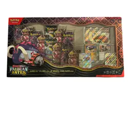Pokemon TCG Paldean Fates Great Tusk ex & Iron Treads ex Premium Collection |NEW - Image 1