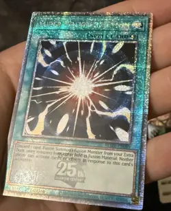 Yu-Gi-Oh TCG - Super Polymerization - BLMR-EN089 - Quarter Century Secret Rare - Image 2