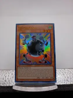 Yugioh! 3x Thunder Ball - BLCR-EN004 Ultra Rare 1st Edition Near Mint 3x - Image 1