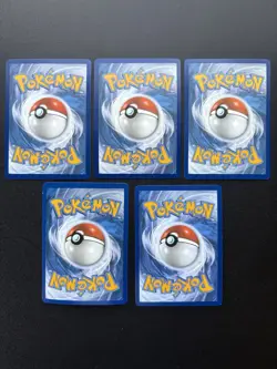 Pokemon TCG | Gold Trainer And Energy Card Lot 5 Count Near Mint - Image 2