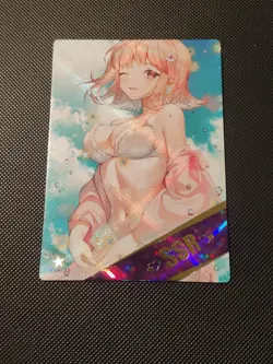 SSR-35 Chiaki Nanami Danganronpa Goddess Story Anime TCG Holo Card - Image 1