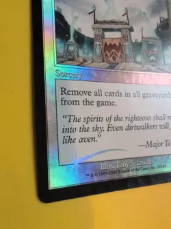 Morningtide Rare Sorcery MTG Card. Old Vintage shooting star Foil. Torment. - Image 4