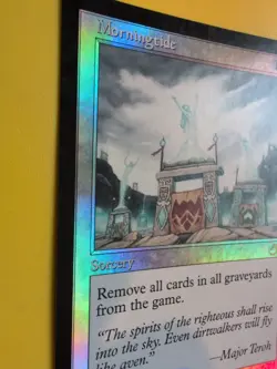 Morningtide Rare Sorcery MTG Card. Old Vintage shooting star Foil. Torment. - Image 5