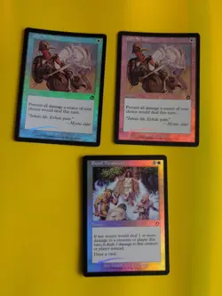 Pay no heed x2 & equal Treatment MTG 3 Card. Old Vintage Foil. Torment. - Image 1