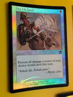 Pay no heed x2 & equal Treatment MTG 3 Card. Old Vintage Foil. Torment. - Image 4