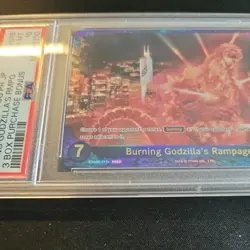 ?? PSA 10 Promo Godzilla TCG Card Game Burning Godzilla's Rampage esd02-015+ - Image 3