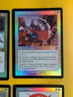 Aven Trooper,pay no heed,Equal treatment,floating shield MTG 4Card Foil. Torment - Image 5