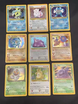 Vintage Pokemon Card Lot - Rare Holo Collection - WOTC Era Only - MP/HP - Image 1