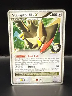 Pokemon Card - Staraptor FB Lv.X - Supreme Victors 147/147 Ultra Rare 2009 Holo - Image 1