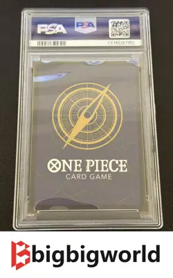2025 One Piece Card Game SERIALIZED TOP PRIZE OP07-119 PORTGAS D. ACE PSA10 #947 - Image 2