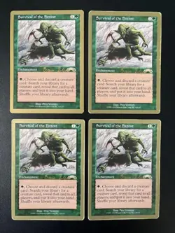 MTG- Survival of the Fittest x4 - 1998 Seattle World Championship Deck - Image 1