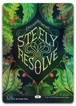 Steely Resolve #1326 (Foil) (NM) Secret Lair Drop SLD Magic MTG - Image 1