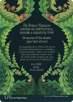 Steely Resolve #1326 (Foil) (NM) Secret Lair Drop SLD Magic MTG - Image 2