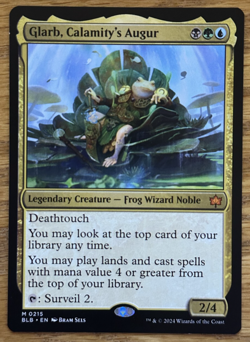 MTG Bloomburrow, Glarb, Calamity's Augur - Image 1
